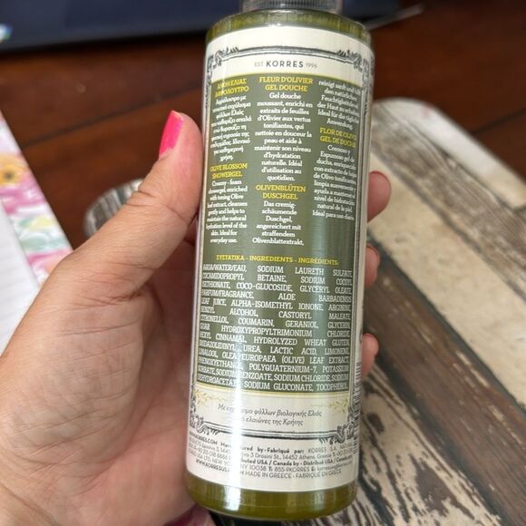 NEW & SEALED! FULL SIZE PURE GREEK OLIVE SHOWER GEL - Picture 4 of 5